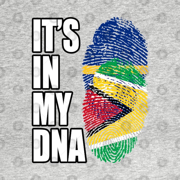 Guyanese And Nauruan Mix DNA Flag Heritage by Just Rep It!!